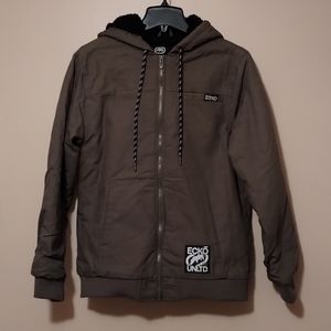 Men's ECKO UNLTD Sherpa-lined Hoodie Jacket, NWT